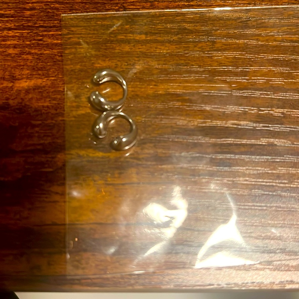 Silver Ear Cuffs